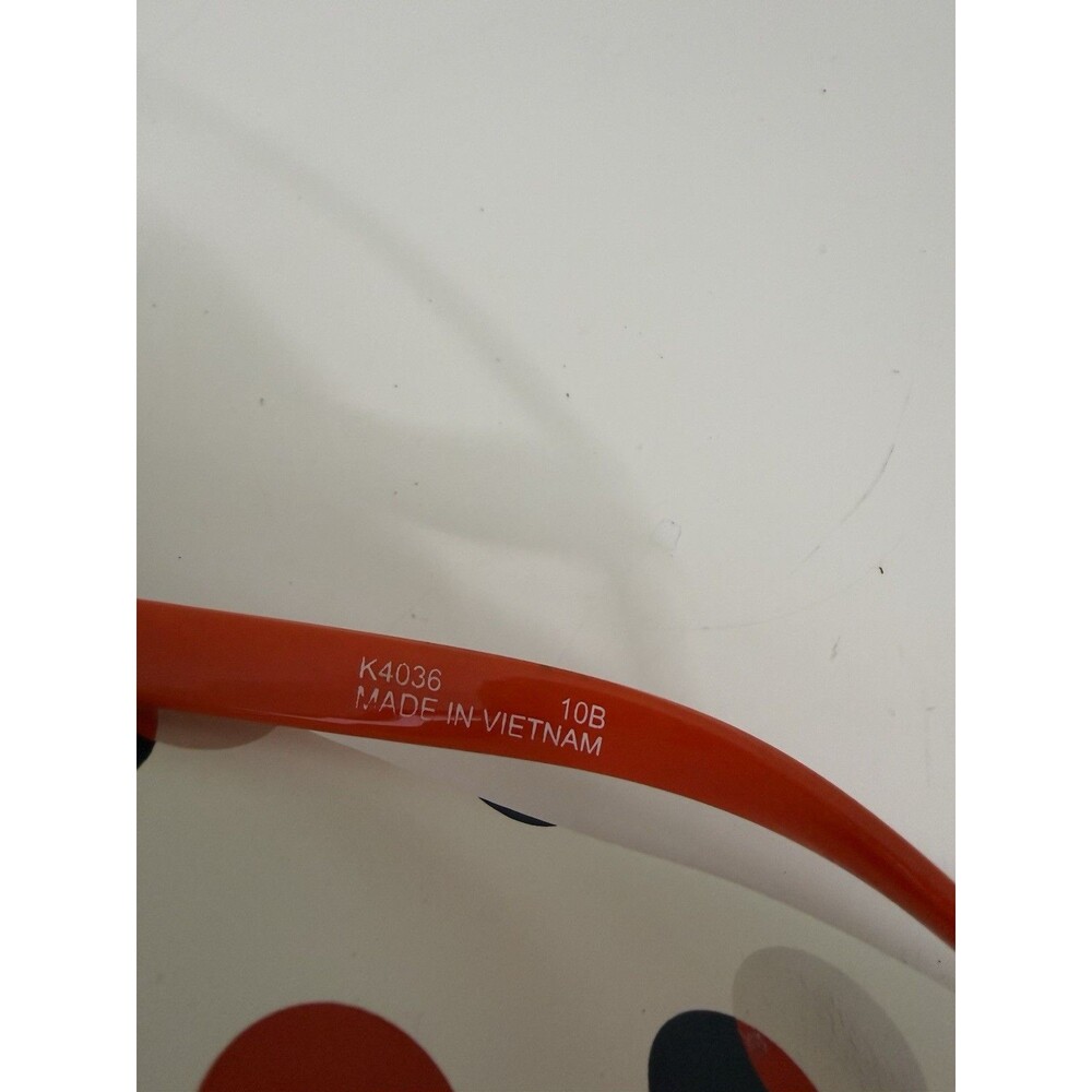 Kate Spade Feldon Flip Flop New in Box Oskar Dot Print Size 10B Red White Black - Picture 6 of 12